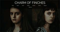 Desktop Screenshot of charmoffinchesband.com